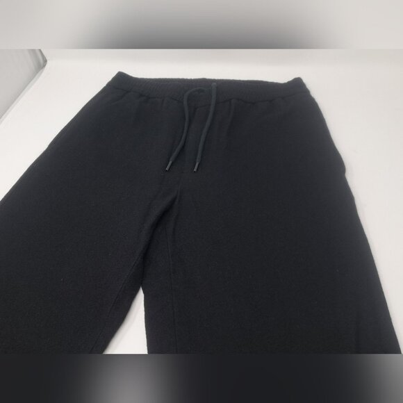 Moncler Men's Sweatpants Wool Nylon Black Size XS 28-31W - Picture 9 of 14